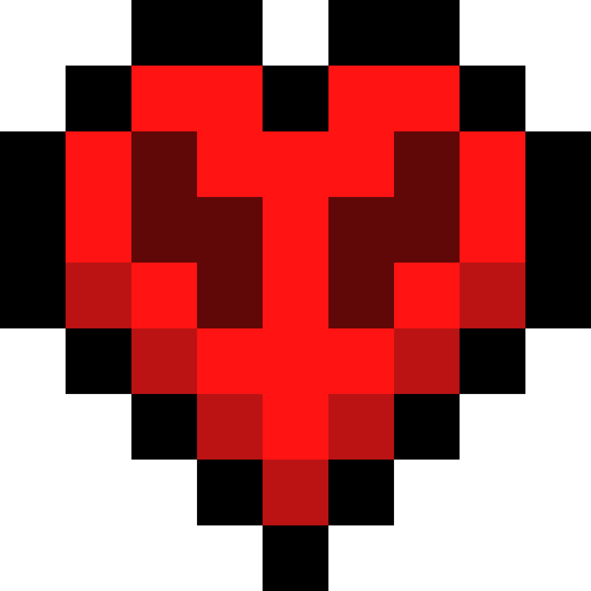 Red Heart representing the lifesteal minecraft plugin
